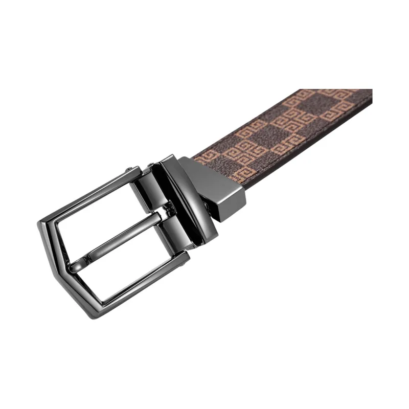 NINE NAIL Leather Belts Men-17