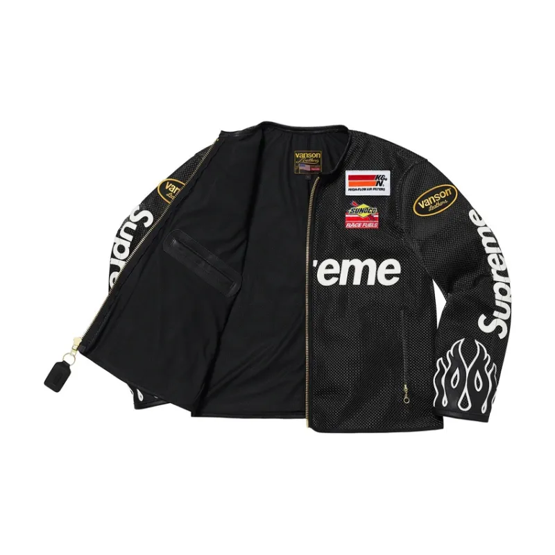 Supreme Vanson Leathers Cordura Mesh Jacket-2