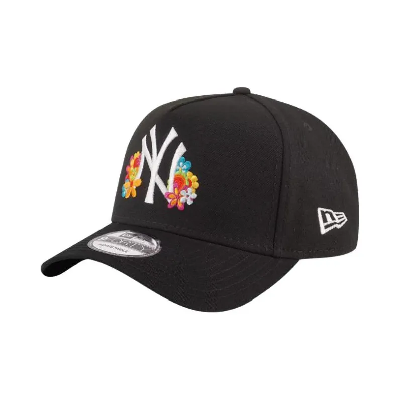 New Era Cotton Baseball Caps Unisex Black-0