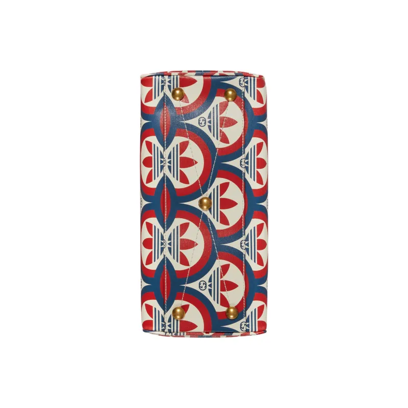 GUCCI Adidas Collaboration GUCCI X ADIDAS Leather Travel Bag Shoulder Bag Crossbody Bag Handbag Mini Women's Red/Blue-5