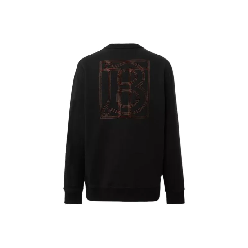Burberry Tb Logo Embroidered Crewneck Sweatshirt-1