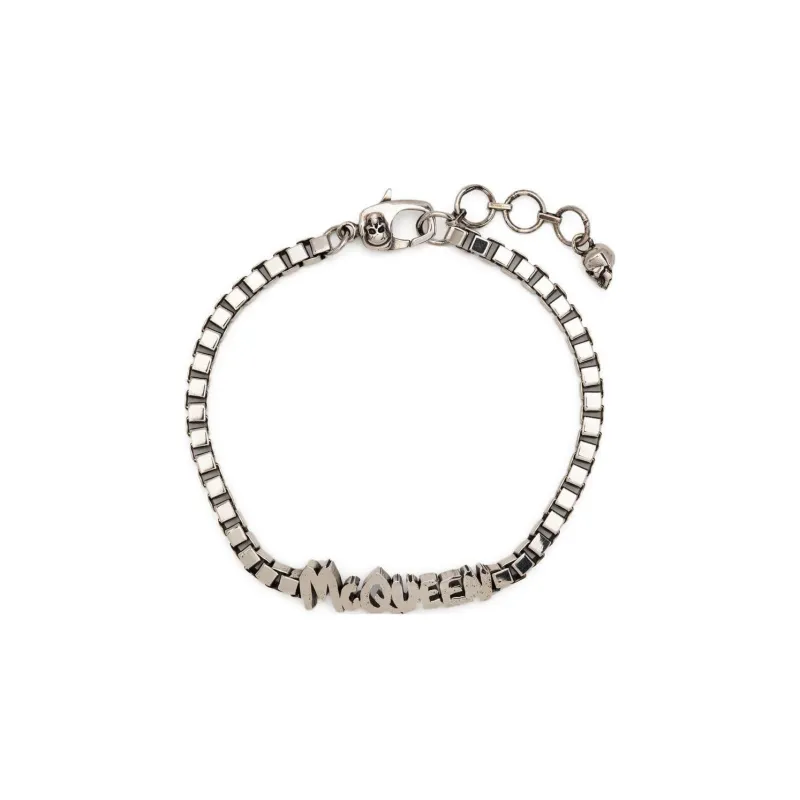Alexander McQueen Bracelets Unisex Silver-0