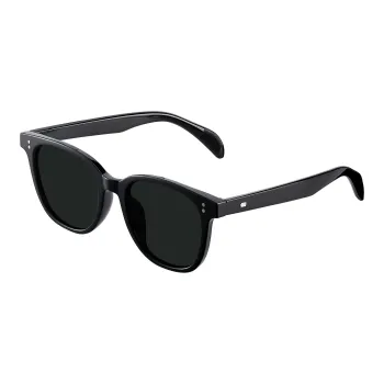 ENFANTIN Oval Sunglasses Men's Black