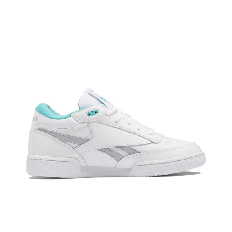 Reebok Club C Mid 2 Revenge Casual Skateboarding Shoes Unisex White Gray-1