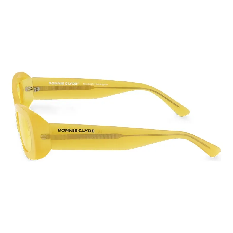 BONNIECLYDE Sunglasses Unisex Bright Yellow-2