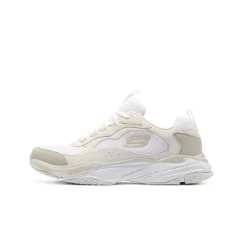Skechers ARIZIN Cushioning Anti Slip And Wear Resistant Low Top Casual Shoes Men's Ivory