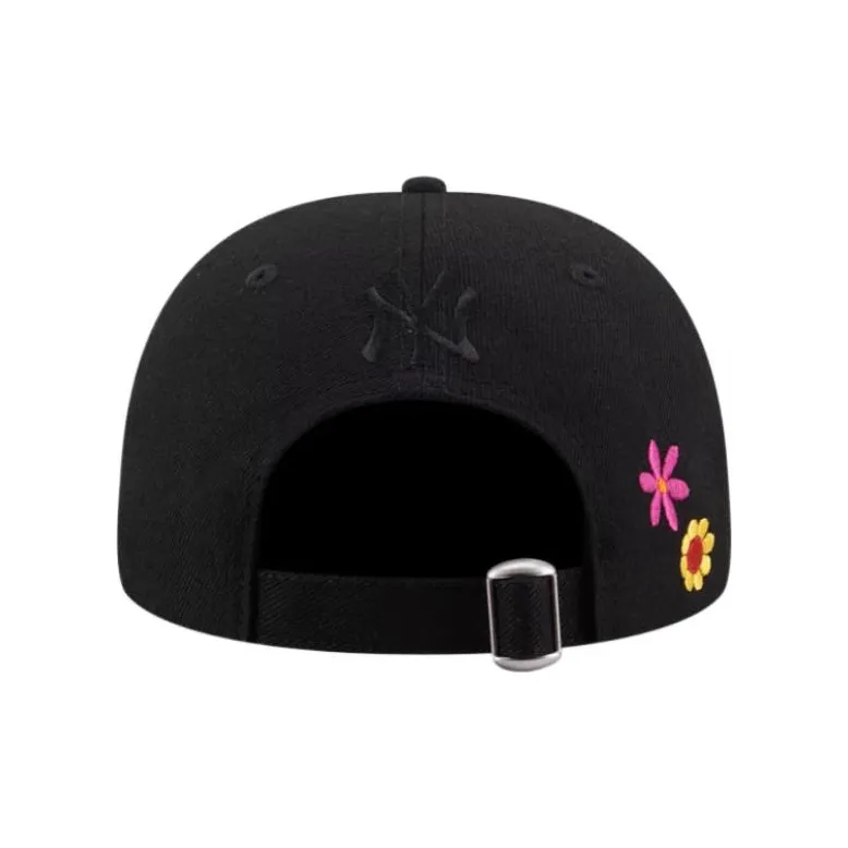 New Era Cotton Baseball Caps Unisex Black-2