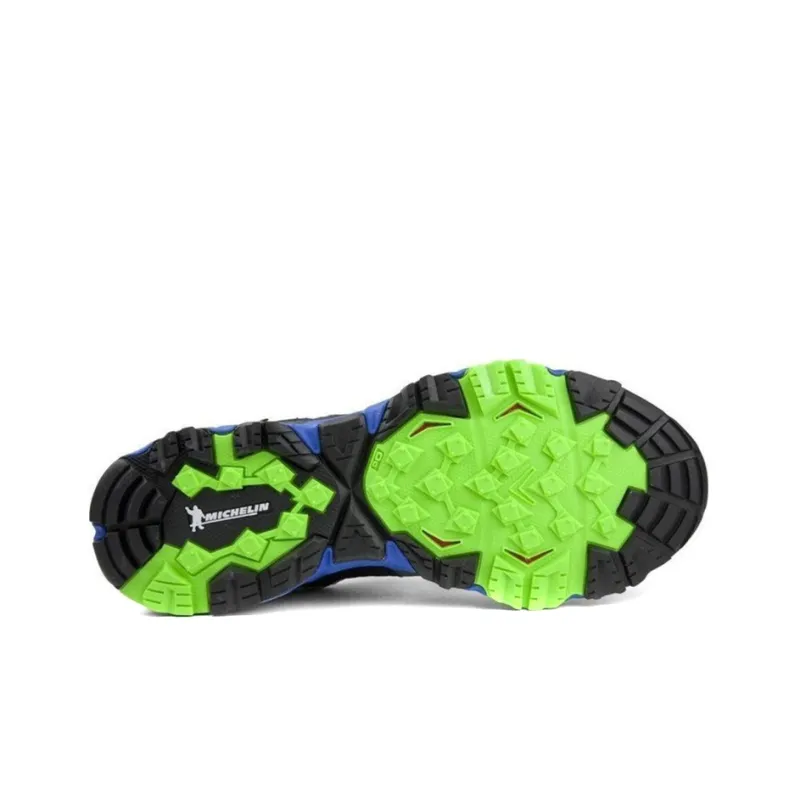 Mizuno Wave Mujin 3 Gtx Low Tops Wear resistant Green Blue-3