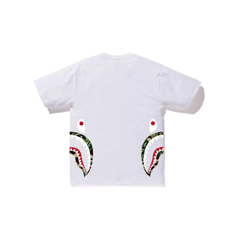 Bape Flame Side Shark Tee-9