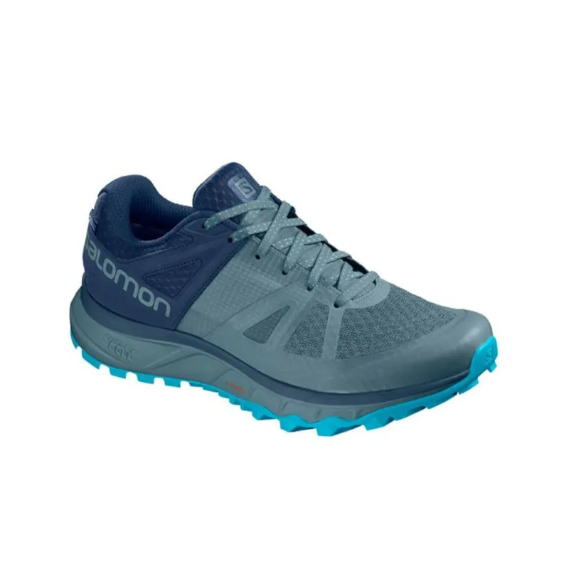 SALOMON Trailster Gt Anti-Slip And Wear-Resistant Lightweight Low-Top Outdoor Shoes Blue Gray-2