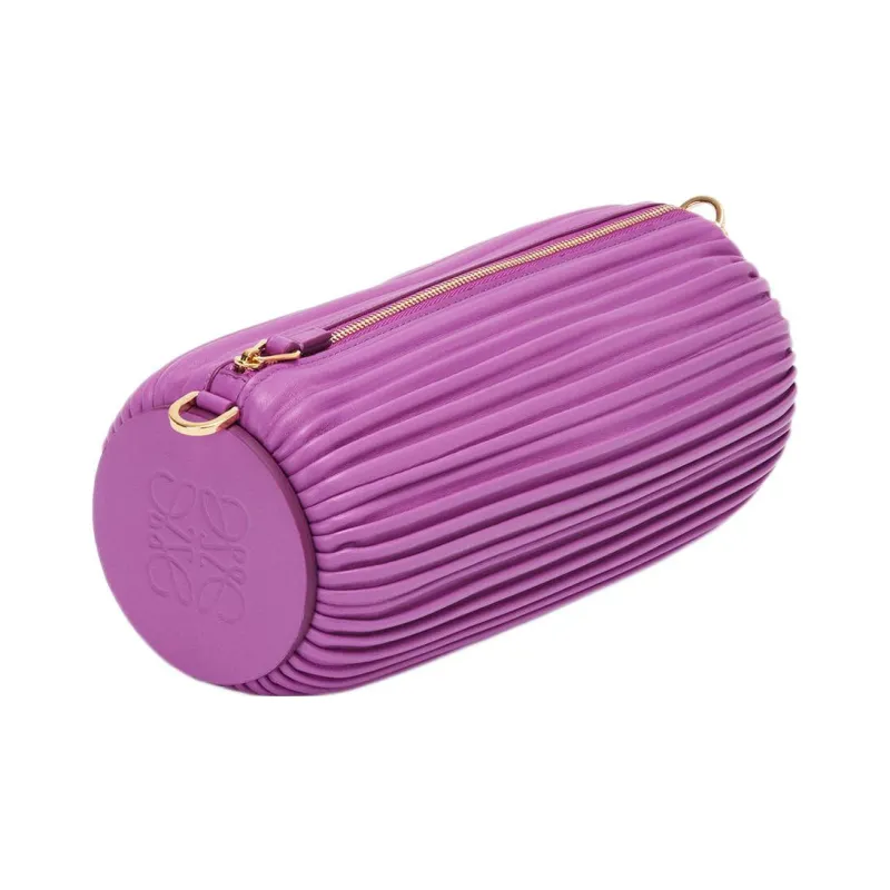 LOEWE Bracelet Napa Lambskin 3-in-1 Shoulder Bag Women's Bright Purple-1