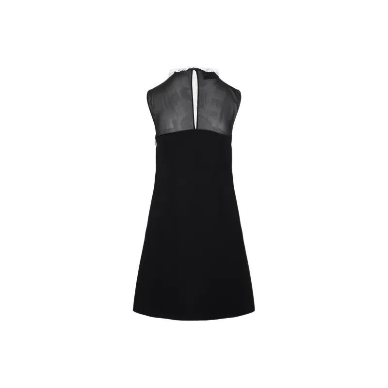 MIU MIU FW22 Sleeveless Dress Women's Black-1