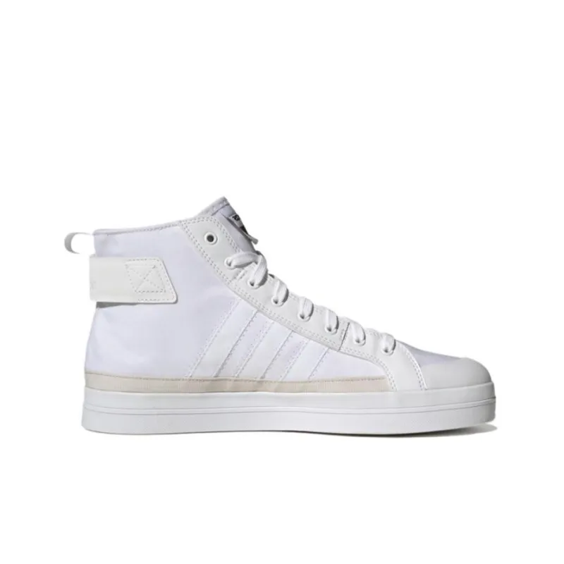 Adidas Neo City Canvas Wear resistant Casual Skateboarding Shoes Unisex White-1