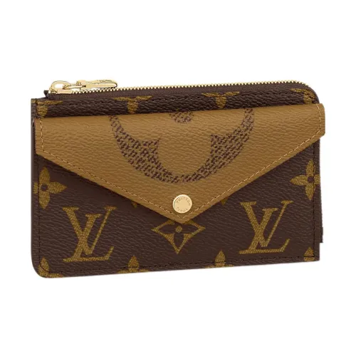 LOUIS VUITTON Card Holder Recto Reverso Monogram Reverse Brown