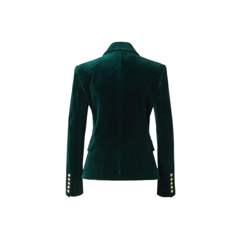 BALMAIN Business Suits Women's Green-1