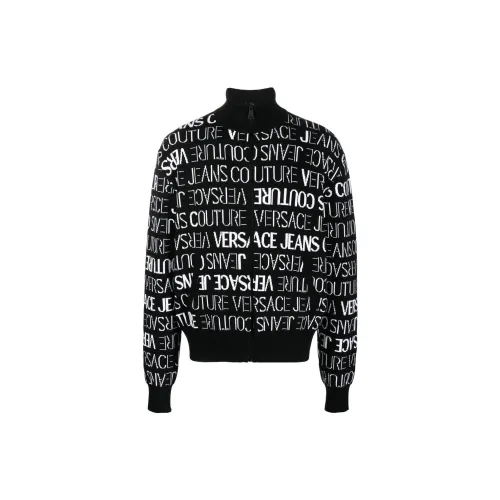 VERSACE JEANS COUTURE Sweaters Men Black