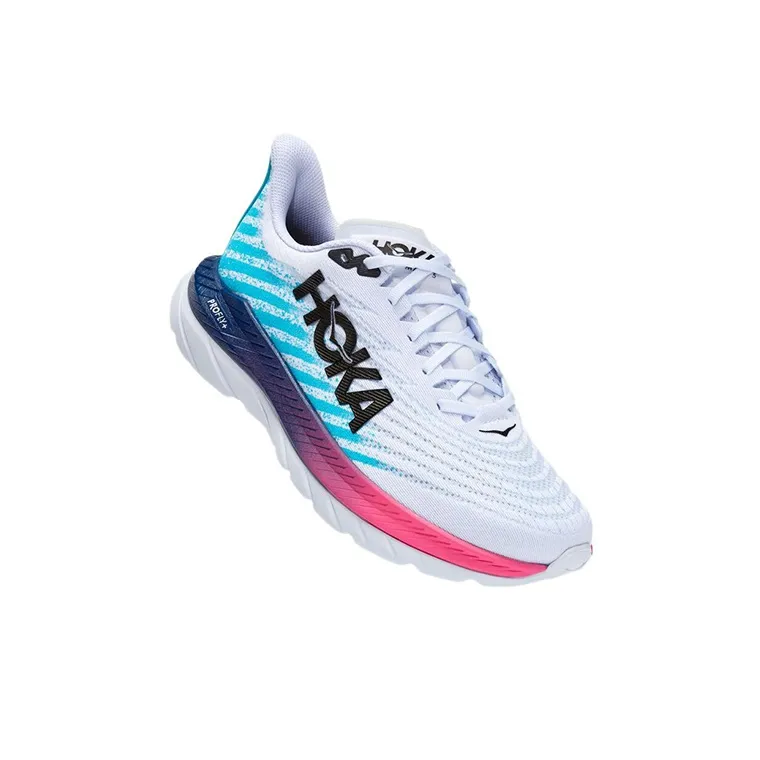 HOKA ONE ONE Mach 5 'White Scuba Blue' Women's-2