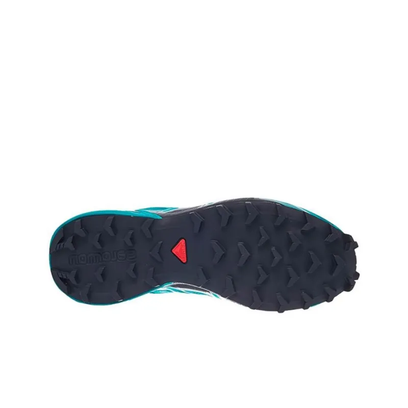 SALOMON Speedcross 4 4 Gt Cushioning Anti-Slip And Wear-Resistant Low-Top Outdoor Shoes Women's Blue-4