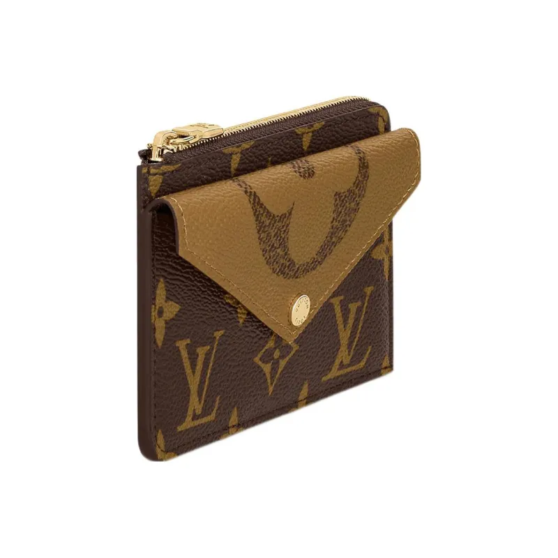 LOUIS VUITTON Card Holder Recto Reverso Monogram Reverse Brown-1