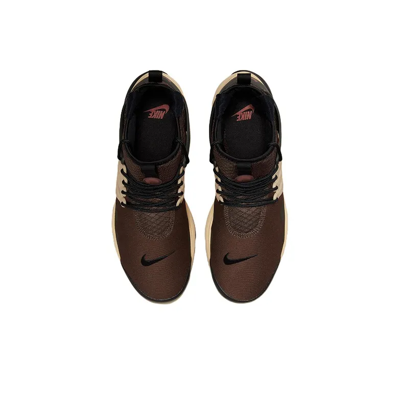 Nike Air Presto Mid Utility Baroque Brown Sesame Sequoia Canyon Rust-3