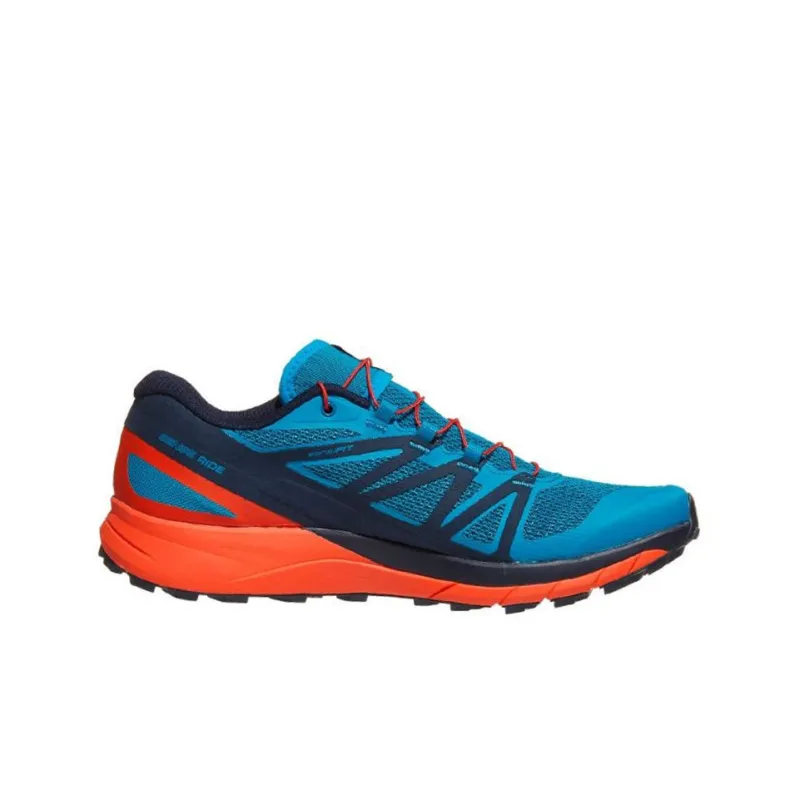 SALOMON Sense Ride 4 Low-Top Outdoor Shoes Red Blue-1