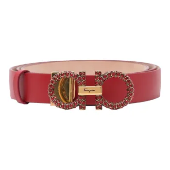 FERRAGAMO Fashion Trend Versatile Casual Smooth Buckle Women's