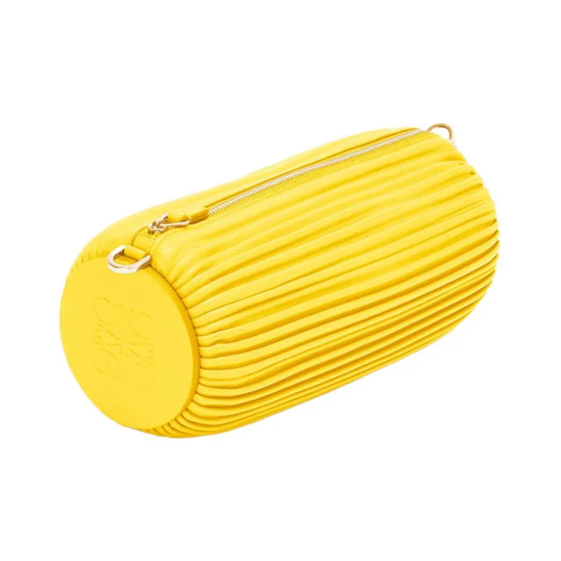 LOEWE Bracelet Cow Leather 3-in-1 Shoulder Bag Women's Lemon-1