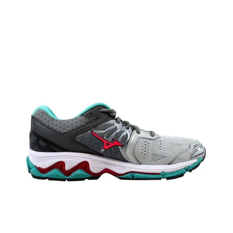 Mizuno Wave Horizon Silver/Diva Pink Turquoise Women's-1