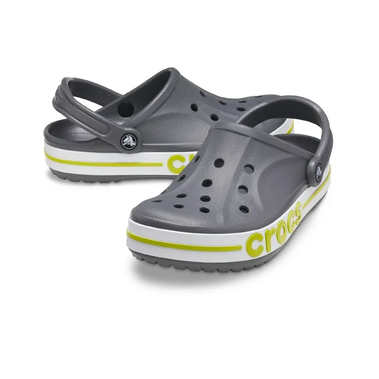 Crocs Bayaband Cozy Sports Sandals Red Unisex Gray-4