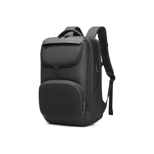 OUTWALK Oxford Laptop Backpack Regular Men's Black