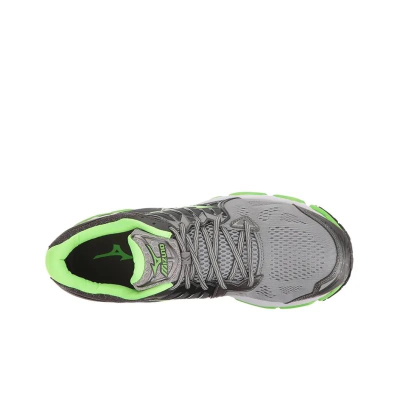 Mizuno Wave Horizon 5 Low Tops Lightweight Gray Green-3