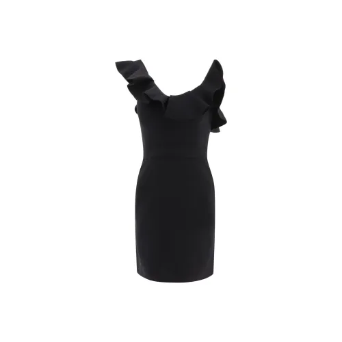 Alexander McQueen Sleeveless Dresses Women's Black