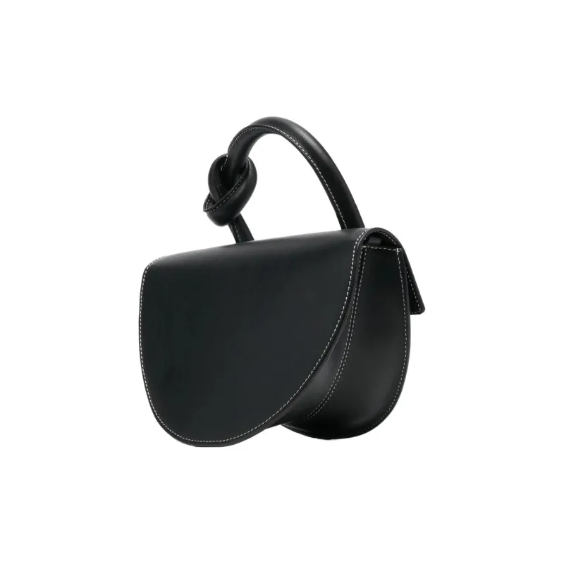 YUZEFI Pretzel Knotted Tote Bag-1