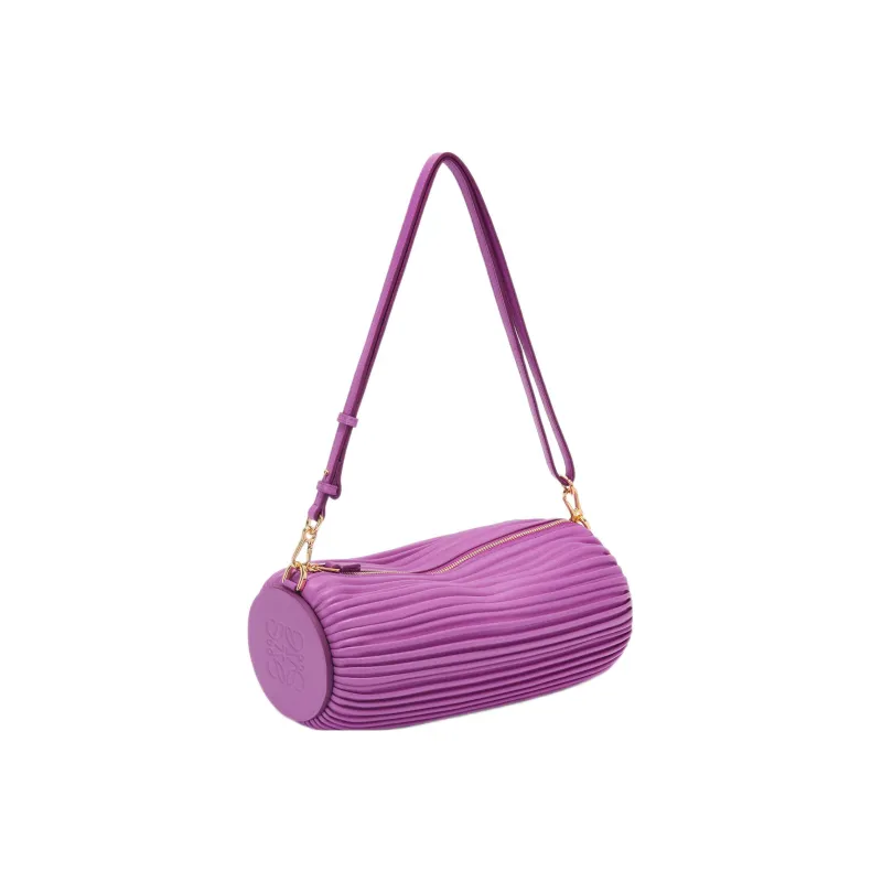 LOEWE Bracelet Napa Lambskin 3-in-1 Shoulder Bag Women's Bright Purple-2