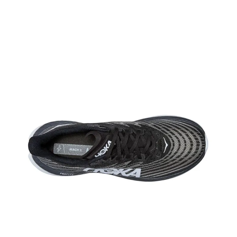 HOKA ONE ONE Mach 5 Black Castlerock Grey-3