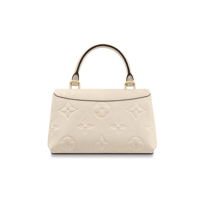 LOUIS VUITTON Madeleine Grain Cow Leather Crossbody Bag Mini Women's Beige-3