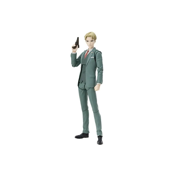 BANDAI Spy × Family Main Characters Bandai SHF SPY X FAMILY Lloyd Fogg Action Figures 17cm-0