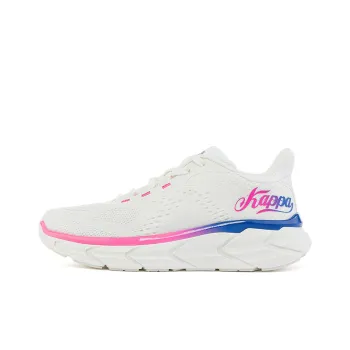 Kappa Running Shoes Women's Low Top Light White/Vivid Blue/Neon Pink