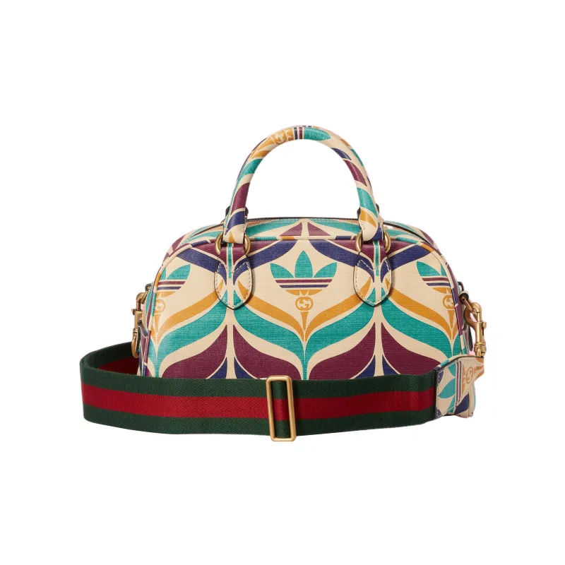 GUCCI X ADIDAS Collaboration Leather Crossbody Bag Mini Men's Multicolor-1