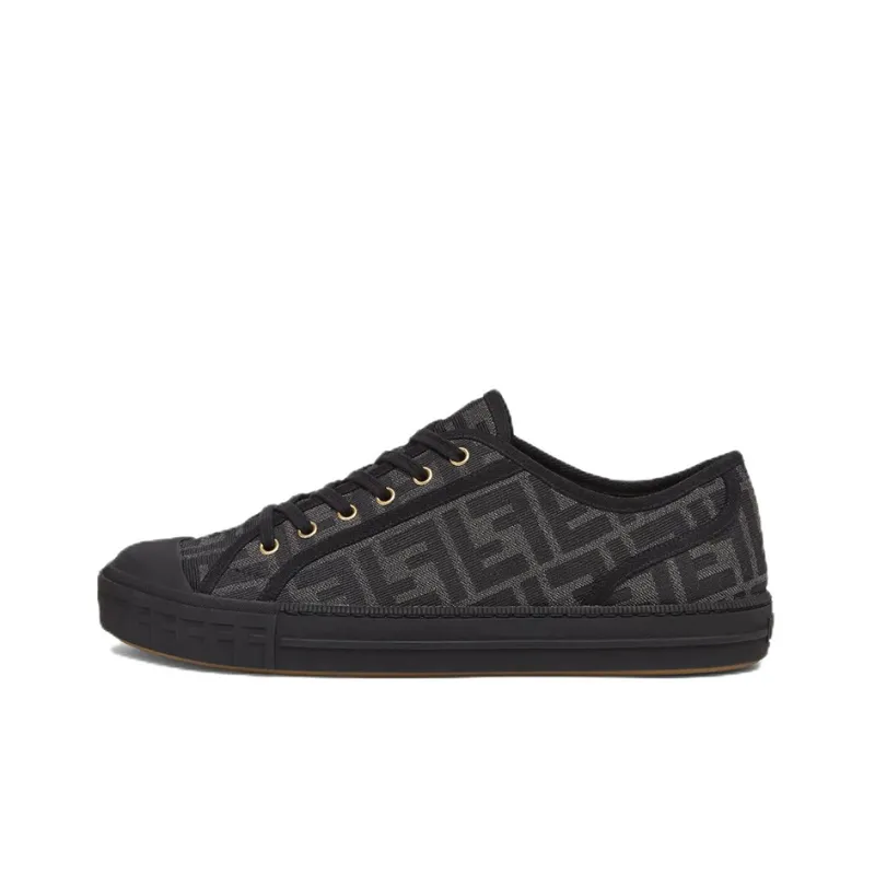 FENDI Domino Ff Lop Top Black-0