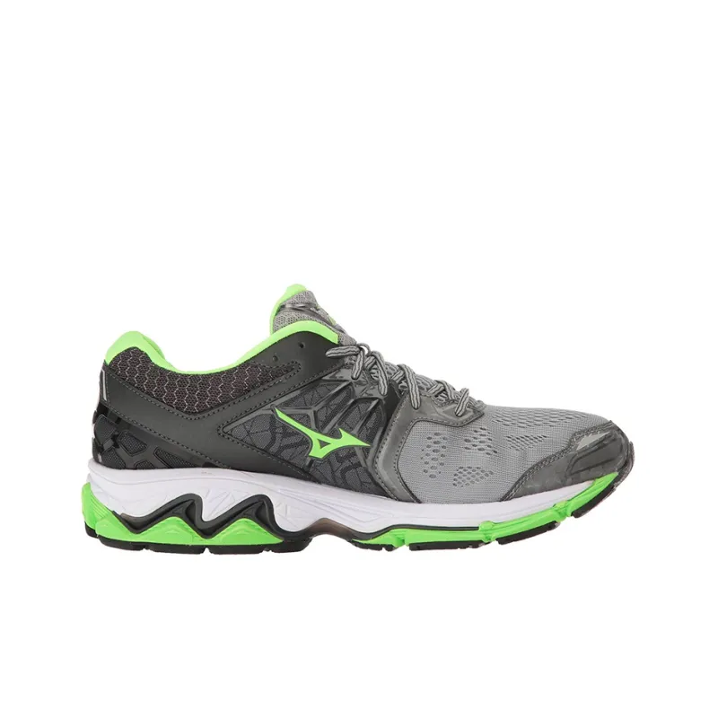 Mizuno Wave Horizon 5 Low Tops Lightweight Gray Green-1