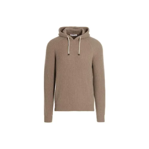 Brunello Cucinelli Cashmere Ribbed Hoodie