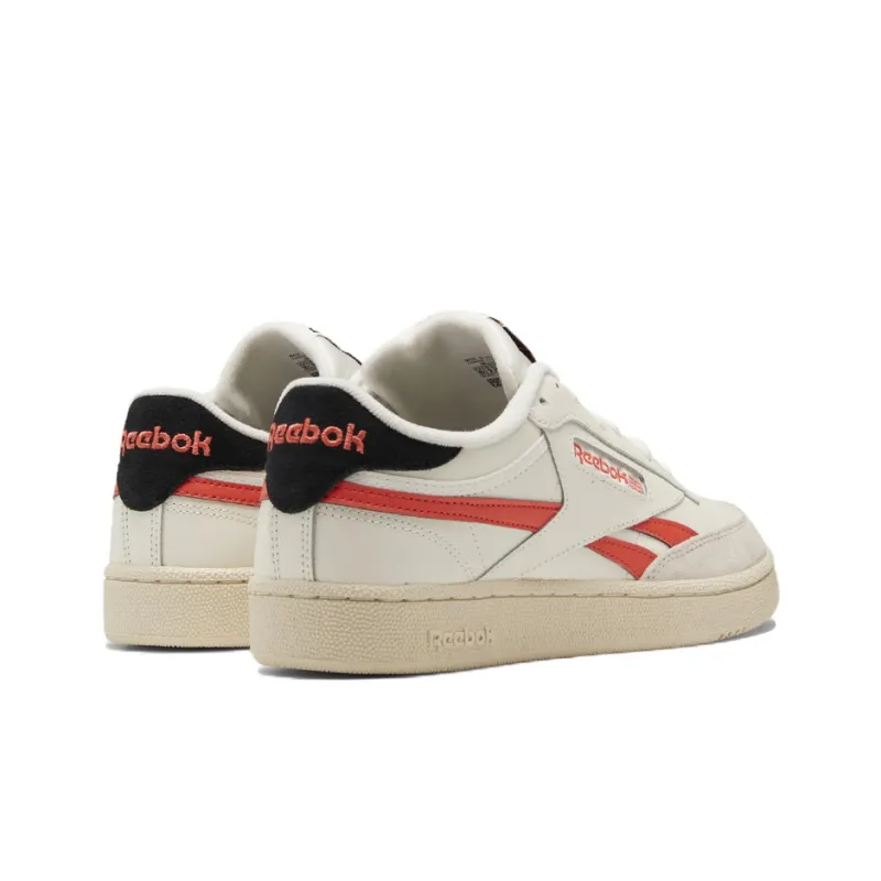 Reebok Club C Revenge Chalk Semi Orange Flare-3