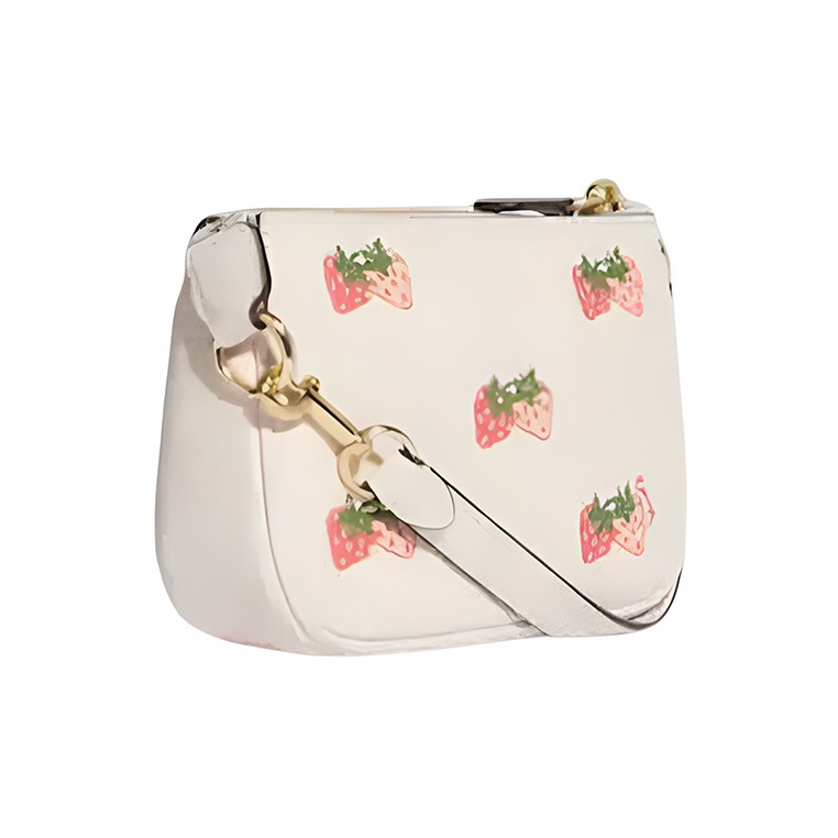 COACH Women's Nolita 15 Strawberry Pattern Handbag - POIZON