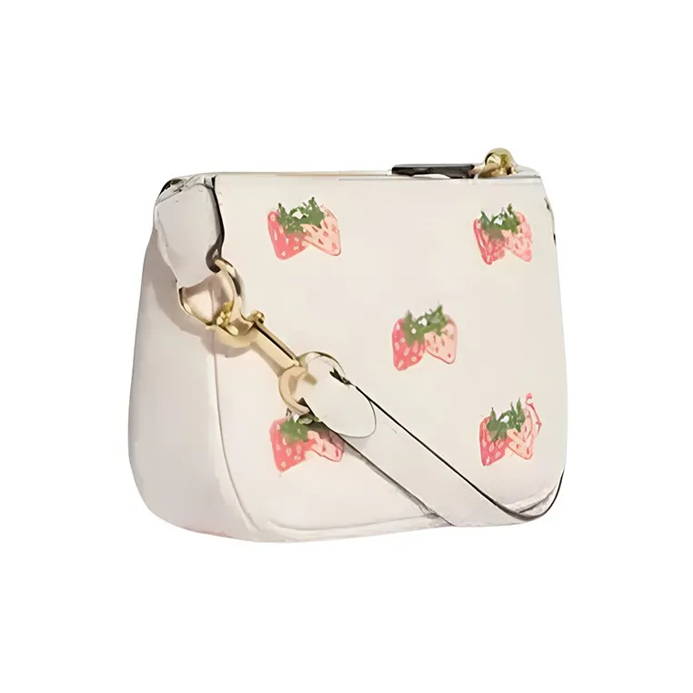 COACH Women's Nolita 15 Strawberry Pattern Handbag-1