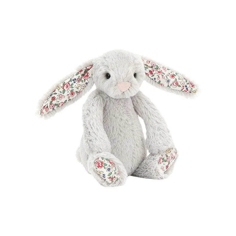 JELLYCAT Blossom Silver Bunny Stuffed Animal-0