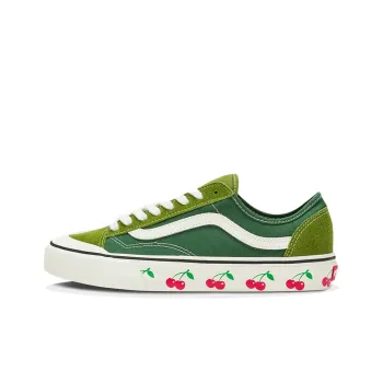 Vans Style 36 Decon Sf Casual Low Tops Skateboarding Shoes Unisex Green