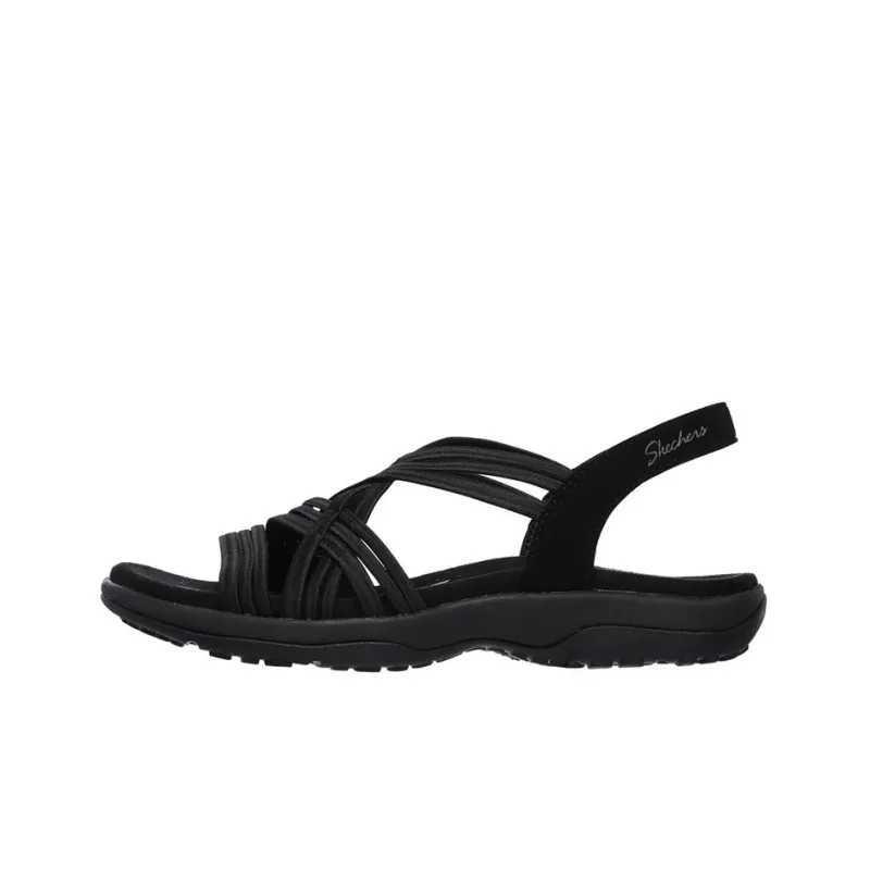 Skechers Reggae Slim Beach Sandals Women's Black-0