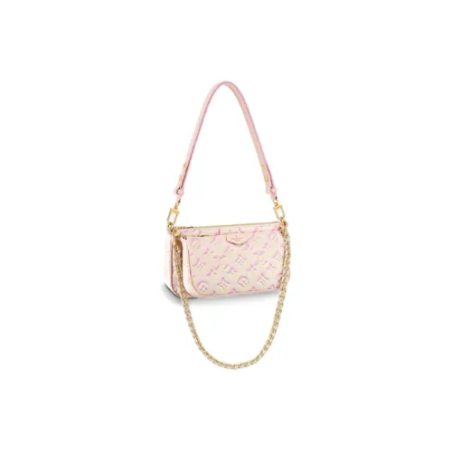 LOUIS VUITTON Multi Pochette Accessoires Light Pink