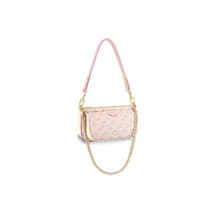 LOUIS VUITTON Multi Pochette Accessoires Light Pink-0
